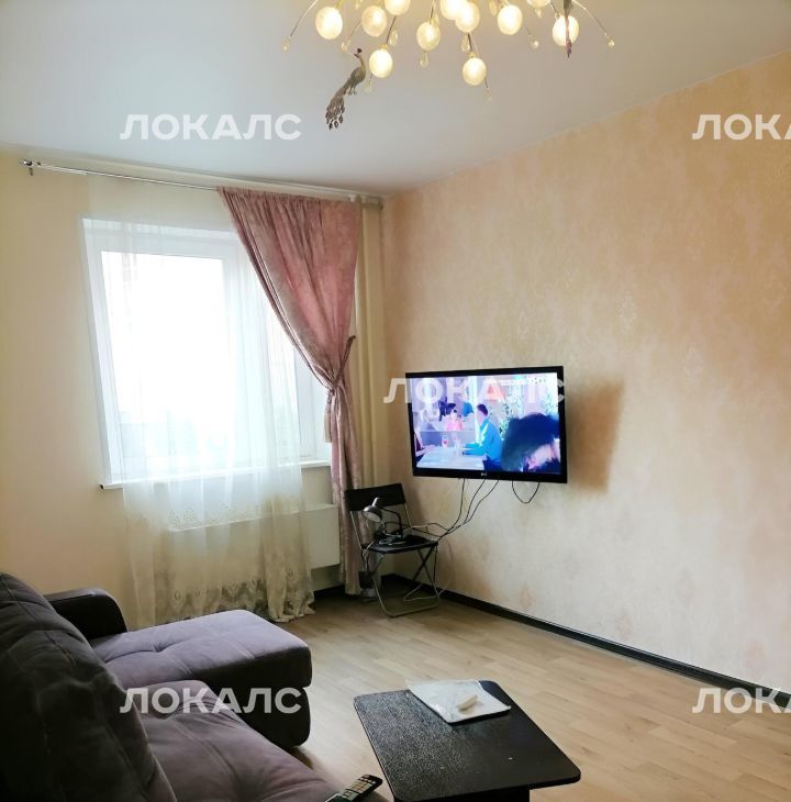 Сдается 1к квартира на Лухмановская улица, 20, метро Улица Дмитриевского, г. Москва