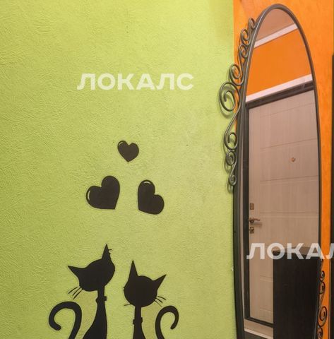 Сдаю двухкомнатную квартиру на улица Рокотова, 7К2, метро Битцевский парк, г. Москва