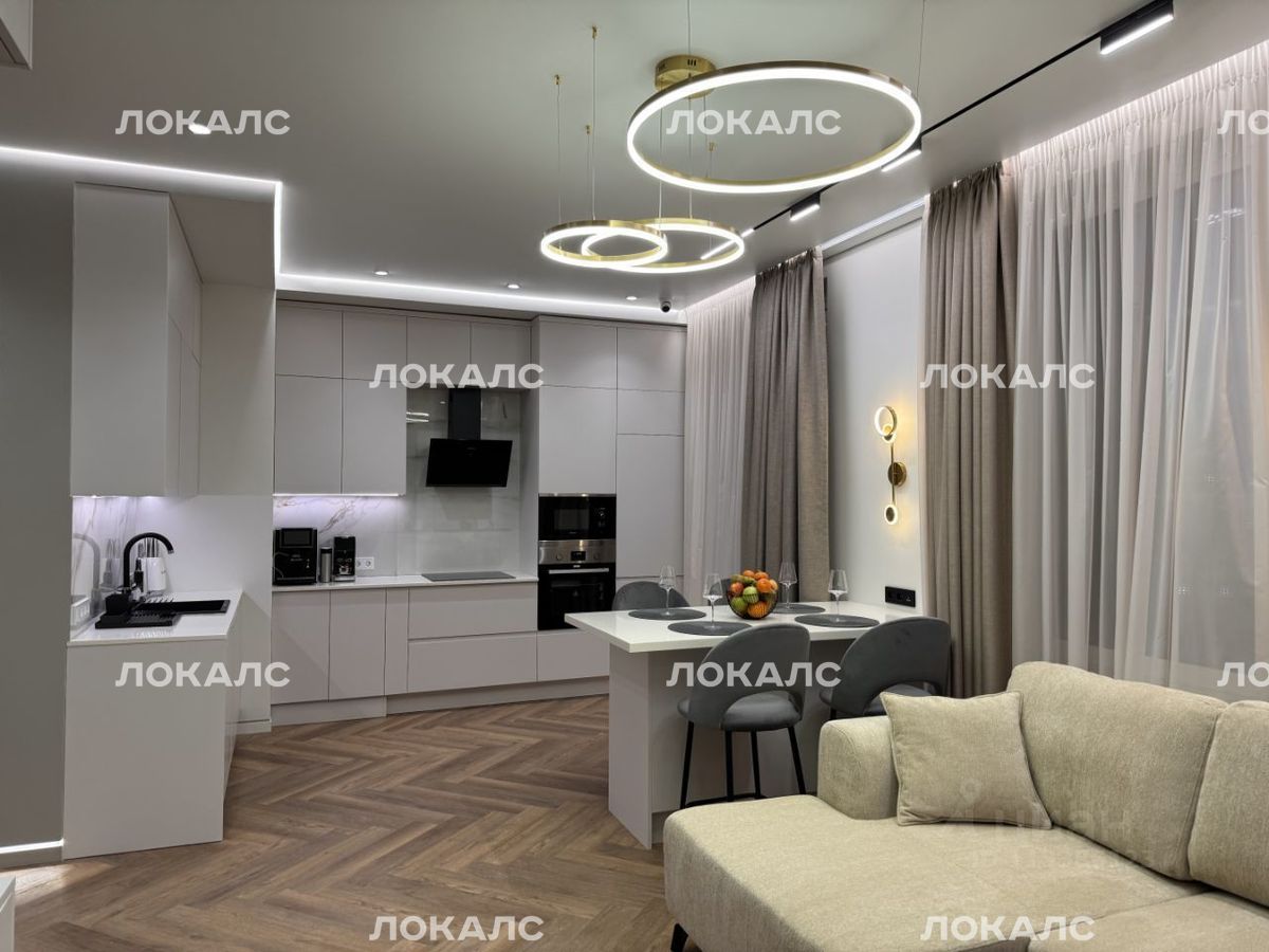 Сдам двухкомнатную квартиру на улица Зорге, 9к2, метро Зорге, г. Москва