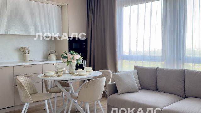 Аренда трехкомнатной квартиры на г Москва, ул Малая Очаковская, д 4А к 2, метро Озёрная, г. Москва