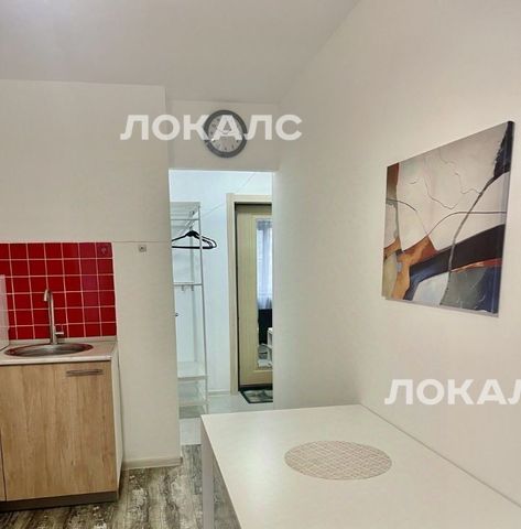 Снять однокомнатную квартиру на улица Яблочкова, 37, метро Фонвизинская, г. Москва