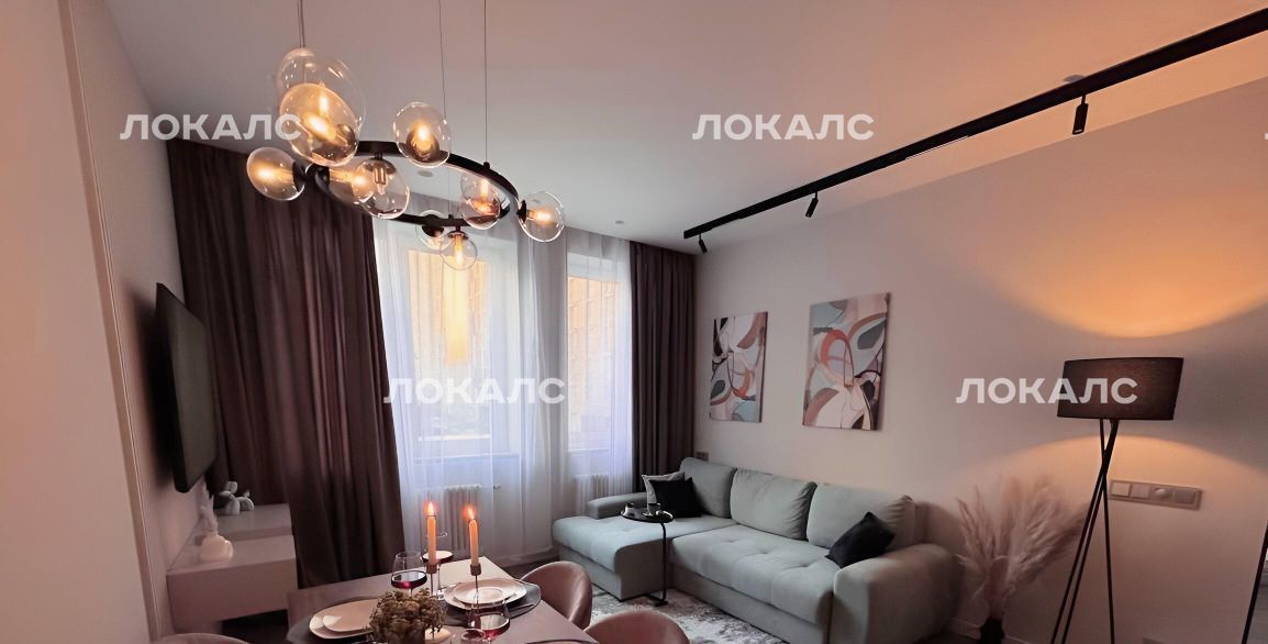 Аренда 3к квартиры на 3-я Хорошевская улица, 27к2, метро Октябрьское поле, г. Москва