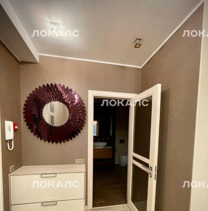 Сдам однокомнатную квартиру на Хорошевское шоссе, 12к1, метро Беговая, г. Москва