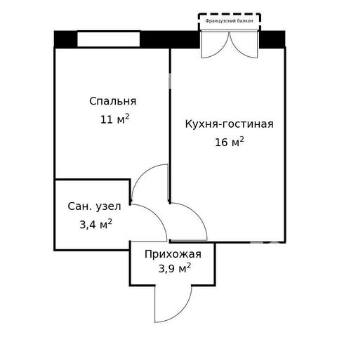 Сдается однокомнатная квартира на г Москва, ул Пулковская, д 2, метро Водный стадион, г. Москва