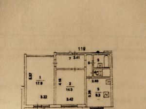 2-к кв. Москва Молодогвардейская ул., 18 (53.7 м²)