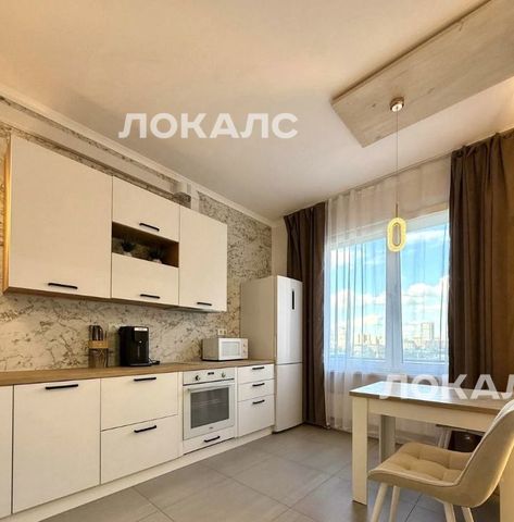 Сдаю однокомнатную квартиру на улица Берзарина, 32, метро Щукинская, г. Москва