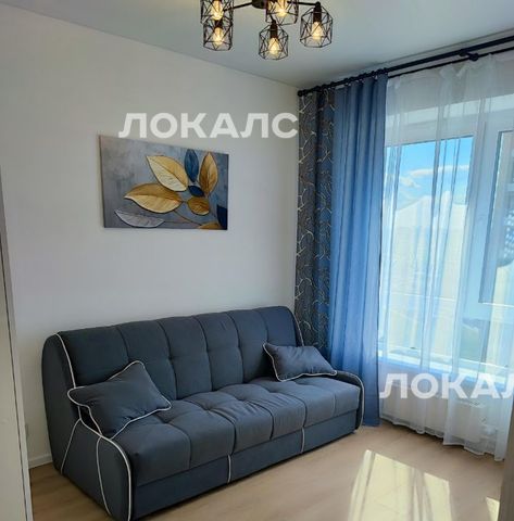 Аренда 1к квартиры на Люблинская улица, 72Ак2, метро Печатники, г. Москва