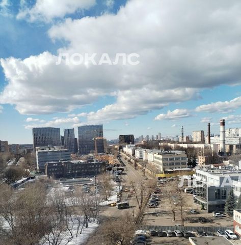 Сдается 1к квартира на улица Берзарина, 32А, метро Октябрьское поле, г. Москва