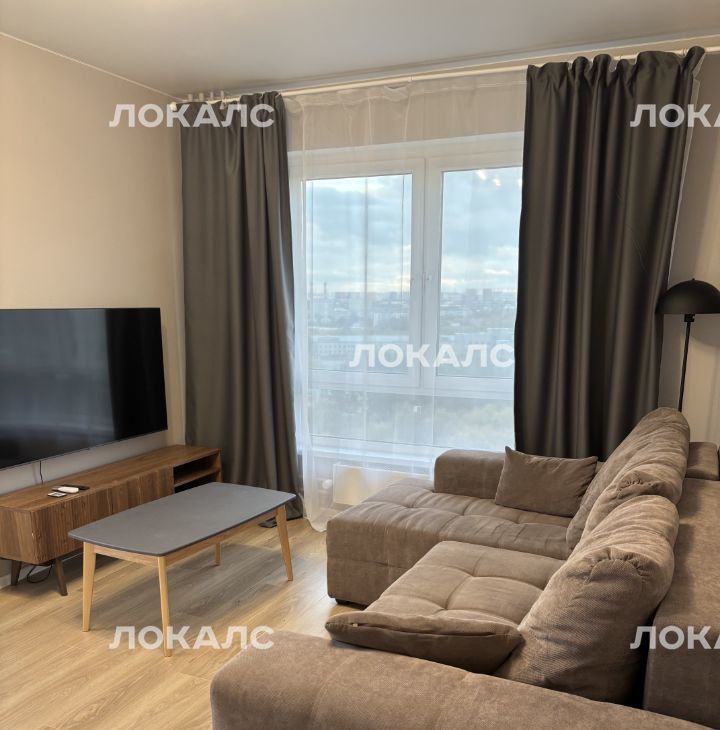 Аренда двухкомнатной квартиры на 2-й Нагатинский проезд, 2/2к1, метро Нагатинская, г. Москва