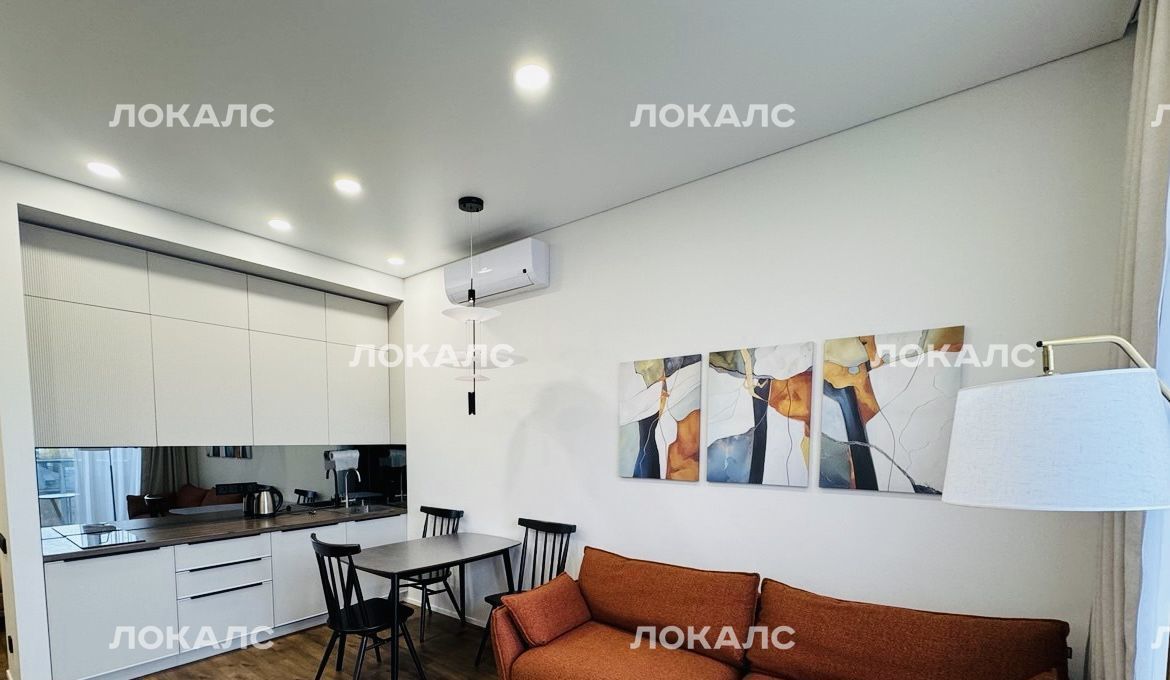 Сдается 2-к квартира на улица Генерала Глаголева, 14Ак1, метро Щукинская, г. Москва