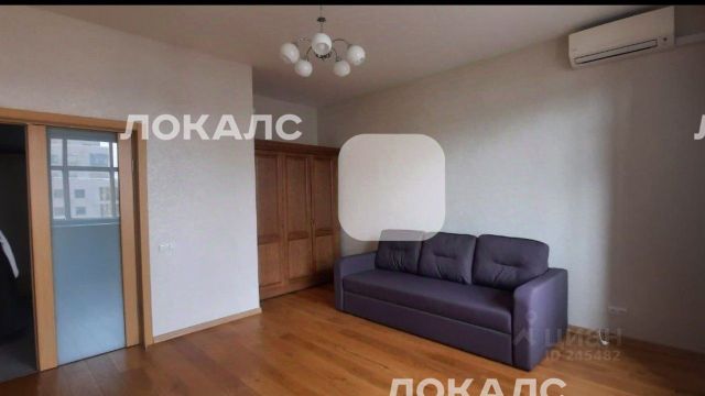 Сдается 1-комнатная квартира на 1-й Смоленский переулок, 9С1, метро Смоленская (Филевская линия), г. Москва