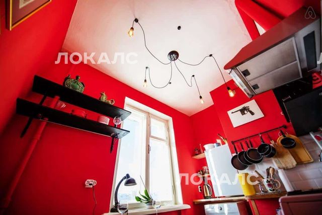 Снять однокомнатную квартиру на г Москва, Малый Патриарший пер, д 5 стр 1, метро Баррикадная, г. Москва