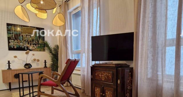 Сдам 1-комнатную квартиру на Шелепихинская набережная, 34к3зд6, г. Москва