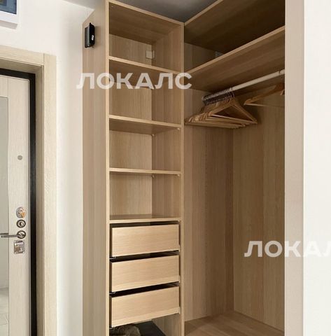 Сдаю однокомнатную квартиру на улица Поляны, 5Ак1, метро Бульвар Дмитрия Донского, г. Москва