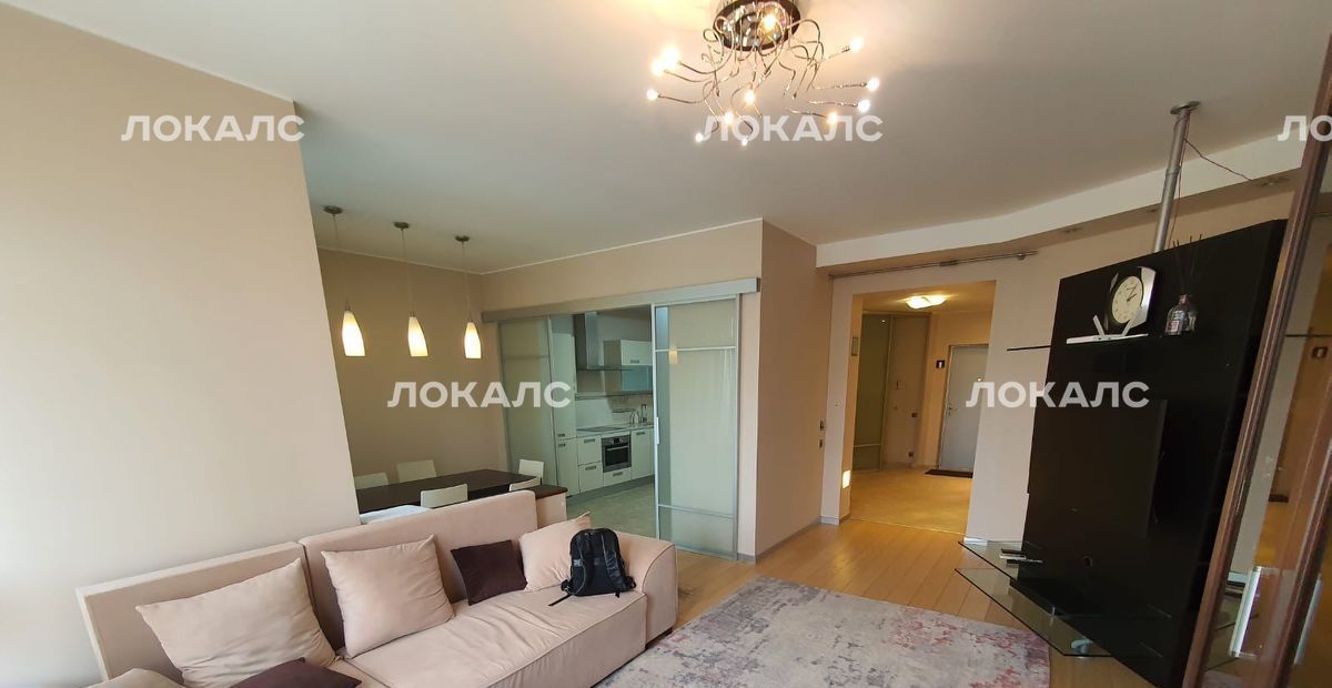 Аренда 3-комнатной квартиры на проспект 60-летия Октября, 8, метро Ленинский проспект, г. Москва