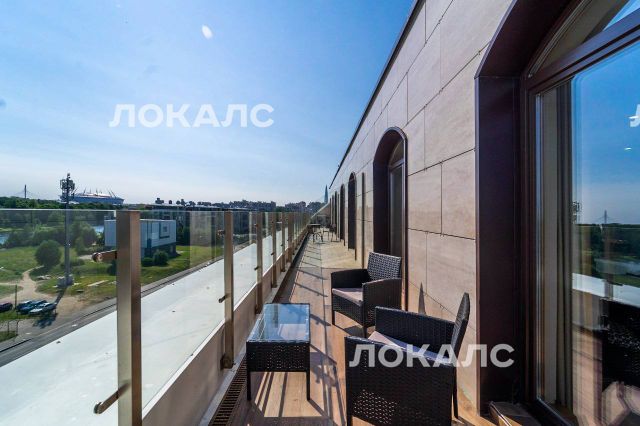 Снять 3-комнатную квартиру на г Санкт-Петербург, ул Савушкина, д 104, метро Крестовский остров, г. Санкт-Петербург