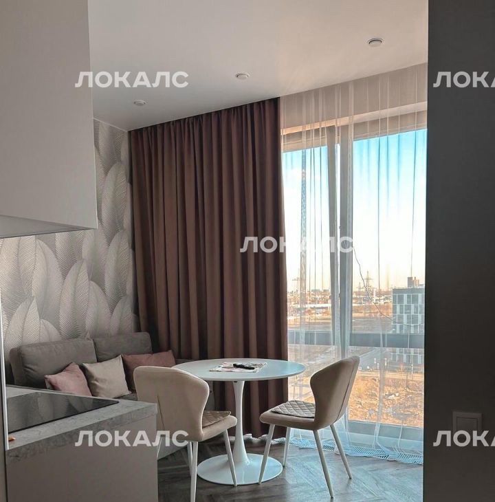 Сдается 1-к квартира на улица Инженера Кнорре, 7к1, метро Румянцево, г. Москва