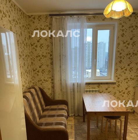 Сдается 1к квартира на Братеевская улица, 16К6, метро Зябликово, г. Москва