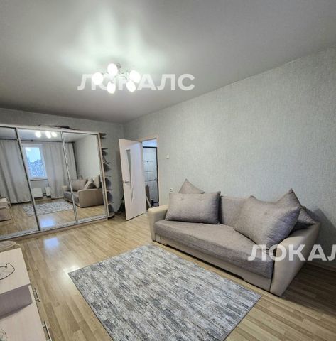 Сдам однокомнатную квартиру на Производственная улица, 4к2, метро Солнцево, г. Москва