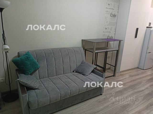 Сдам 1к квартиру на Гостиничная улица, 12К6, метро Окружная (Люблинская линия), г. Москва
