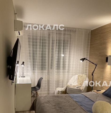Аренда 2к квартиры на Хорошевское шоссе, 12к1, метро Хорошёвская, г. Москва