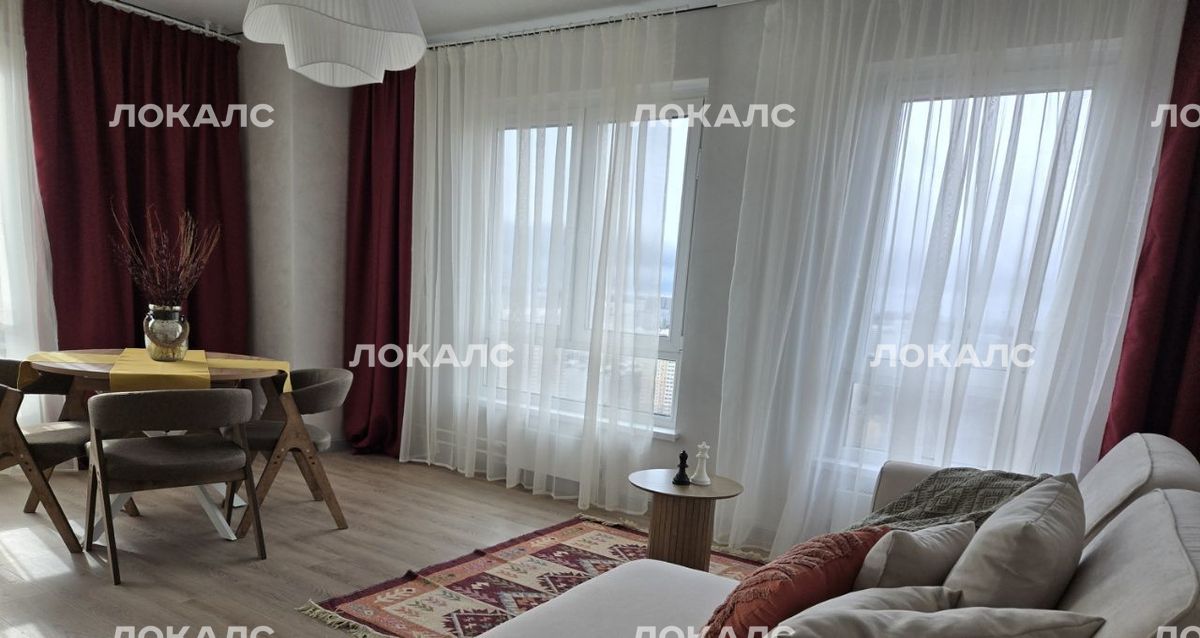 Снять 3к квартиру на Большая Очаковская улица, 2К2, метро Мичуринский проспект, г. Москва