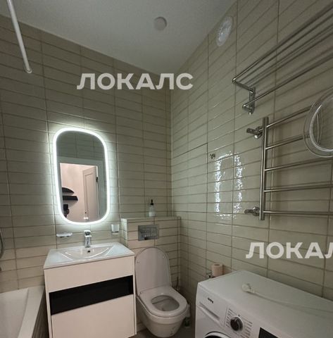 Сдается однокомнатная квартира на улица Маргелова, 3к3, метро ЦСКА, г. Москва