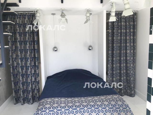 Снять 1-комнатную квартиру на г Москва, Духовской пер, д 17 стр 11, метро Тульская, г. Москва