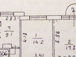 2-к кв. Москва Мичуринский просп., 9К4 (53.0 м²)