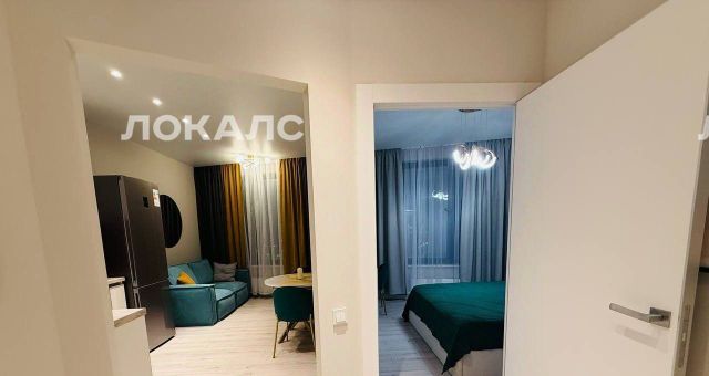 Сдается 1к квартира на Нагатинская набережная, 10А, метро Нагорная, г. Москва