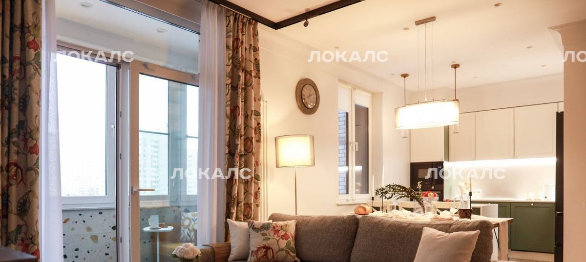 Сдается 3х-комнатная квартира на Никулинская улица, 8к3, метро Озёрная, г. Москва