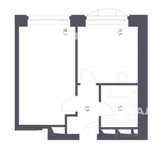 Сдам 2х-комнатную квартиру на к3, метро Тульская, г. Москва