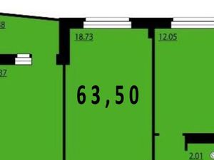 2-к кв. Красноярский край, Красноярск ул. Петра Ломако, 16 (63.5 м²)
