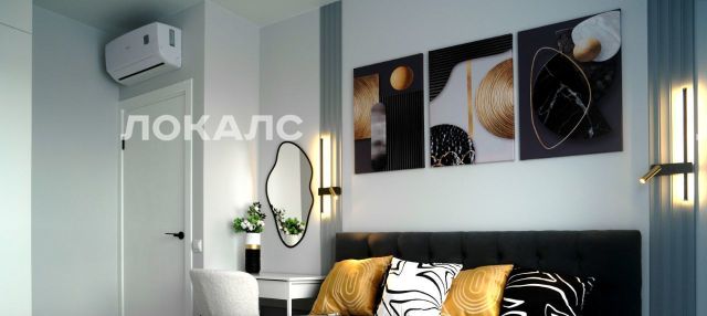 Аренда 3-комнатной квартиры на улица Сокольнический Вал, 1, метро Рижская, г. Москва
