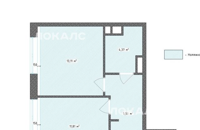 Сдам однокомнатную квартиру на 10к1, метро Шелепиха, г. Москва