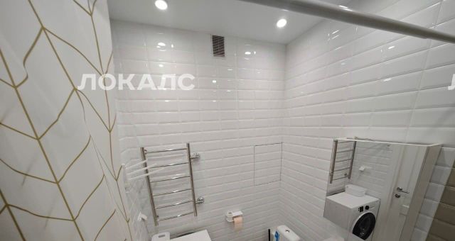 Сдам 1-к квартиру на улица Берзарина, 32к4.2, метро Щукинская, г. Москва