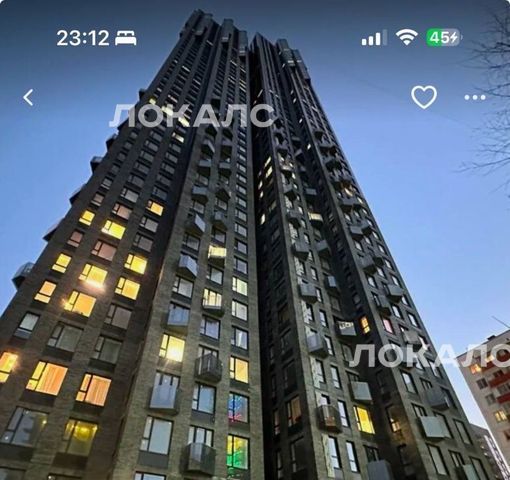 Аренда 2к квартиры на улица Генерала Глаголева, 14Ак1, метро Щукинская, г. Москва