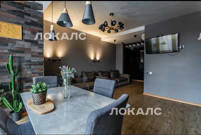 Аренда 3к квартиры на г Москва, Большой Симоновский пер, д 2, метро Крестьянская застава, г. Москва