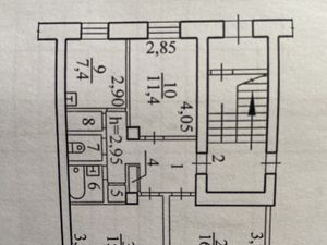 3-к кв. Новосибирская область, Новосибирск ул. Забалуева, 45 (66.0 м²)