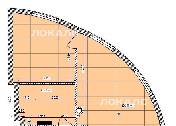 Сдам 1-к квартиру на Нагатинская набережная, 10А, метро Нагорная, г. Москва