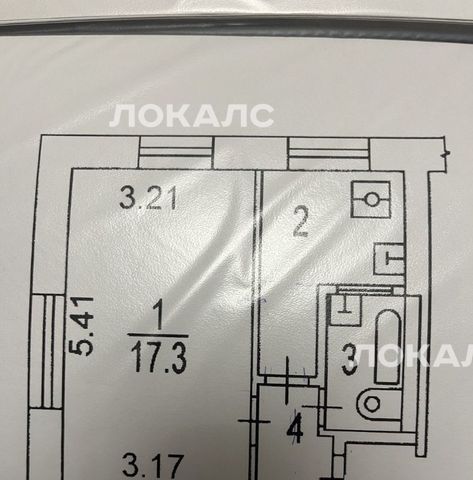 Сдаю 1-комнатную квартиру на Большая Семеновская улица, 29/2, метро Электрозаводская, г. Москва