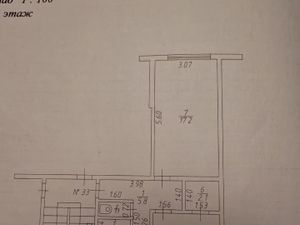 2-к кв. Краснодарский край, Краснодар пос. Березовый, ул. Археолога Анфимова, 20 (47.0 м²)