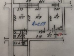 3-к кв. Красноярский край, Красноярск пер. Маяковского, 18 (69.1 м²)