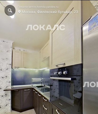Сдам 1к квартиру на Филевский бульвар, 23, метро Багратионовская, г. Москва