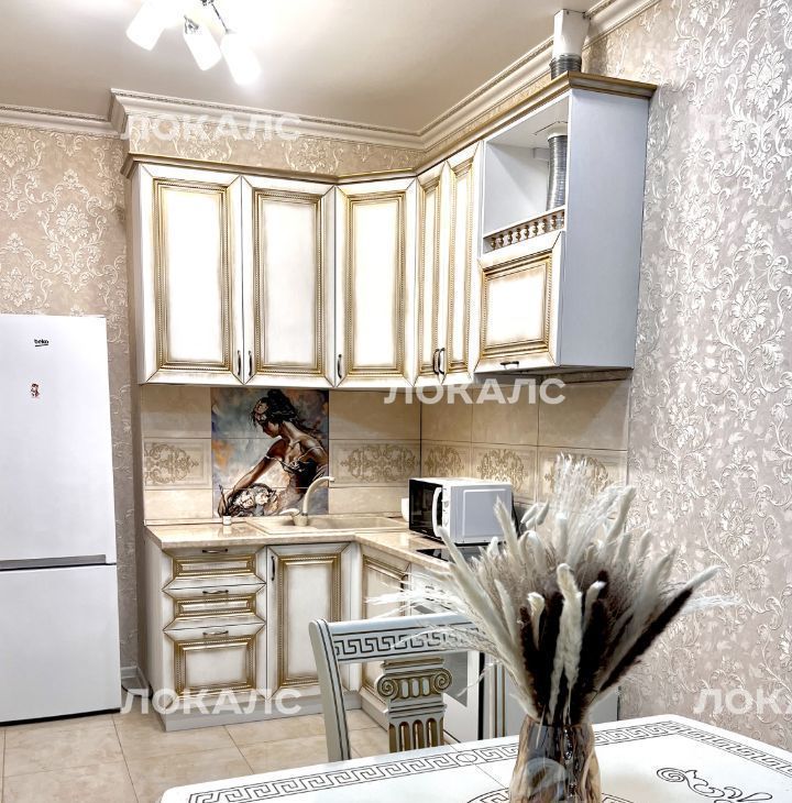 Снять однокомнатную квартиру на проспект Маршала Жукова, 39Ак2, метро Хорошёво, г. Москва