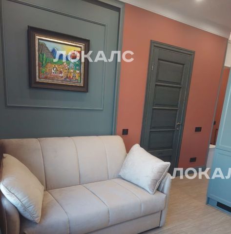 Сдается 1-к квартира на 10к1, метро Шелепиха, г. Москва