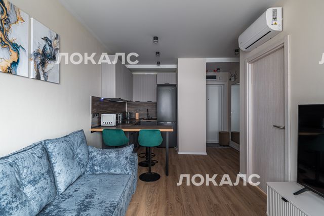 Сдам 1к квартиру на г Москва, ул Новоостаповская, д 7 к 1, метро Дубровка (Люблинская линия), г. Москва