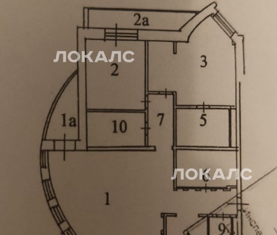 Аренда 3х-комнатной квартиры на 3-я Красногвардейская улица, 3, метро Шелепиха, г. Москва