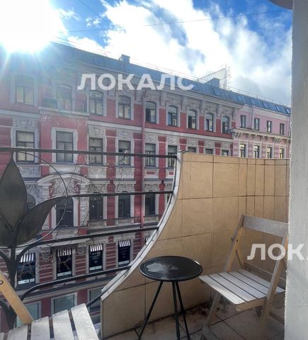 Аренда 1-к квартиры на г Санкт-Петербург, ул Восстания, д 42, метро Площадь Восстания, г. Санкт-Петербург