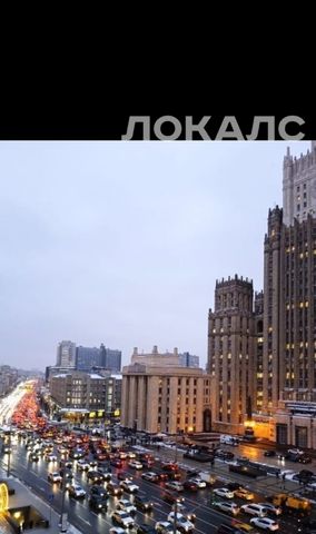 Сдается двухкомнатная квартира на Смоленская-Сенная площадь, 27С1а, метро Смоленская (Арбатско-Покровская линия), г. Москва